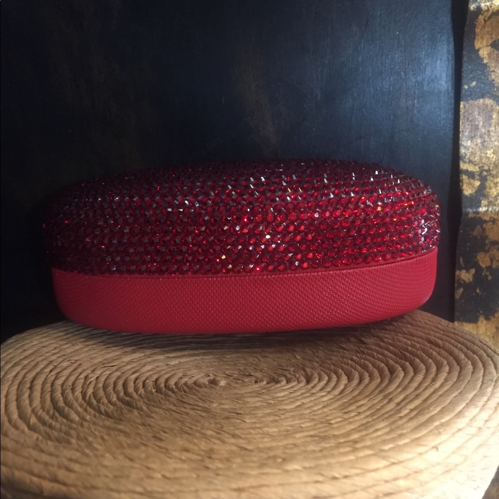 Ruby Red Crystal Sunglass Case. - image 5